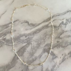 Short Silver Necklace